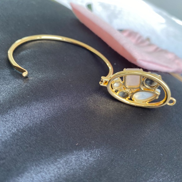 Kate Spade gem stone cuff bracelet - Picture 6 of 6